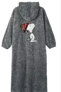 【美品】 スヌーピー ルームガウン バッグ 2点セット