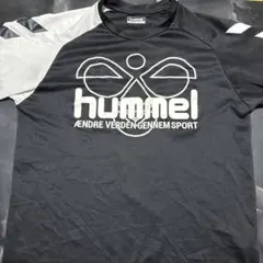 hummel ハンドボールシャツ 黒/グレー