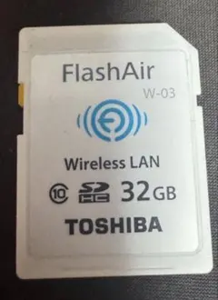 その他 TOSHIBA FLASHAIR W-03 32GB Used Toshiba FlashAir 32GB Wireless LAN Wi-Fi SD Card SDHC Class