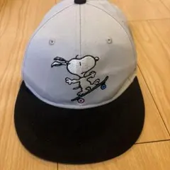 USJ スケボー スヌーピー 刺繍の帽子 フリーサイズ キャップ PEANUTS