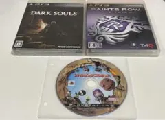 【動作確認済み】PS3ソフト 3本セット DARK SOULS 他