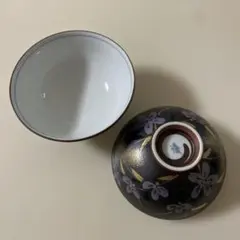 有田焼花柄茶碗 ２個