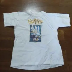 和柄 ドラゴン 龍 プリント Tシャツ キャバレロ パウエル スケボー 