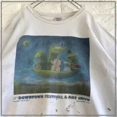USA輸入品 ダウンタウンフェス＆アートショウ ワニの３ピース Tee 4310