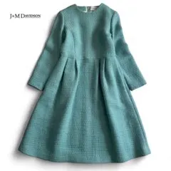 ツイード ロングワンピース