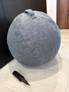【美品】エレコム エクリアスポーツ バランスボール 55cm カバー付きのサムネイル