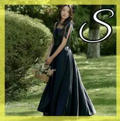 《週末セール》ウェディング カラー ドレス 結婚式 前撮り 2次会 フォト 黒