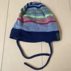 H&M ベビー ニット帽 ボーダー柄のサムネイル