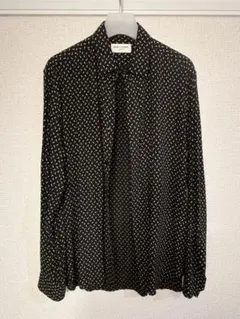 SAINT LAURENT レーヨンシャツ　トライアングルキャンバス　セリーヌのサムネイル