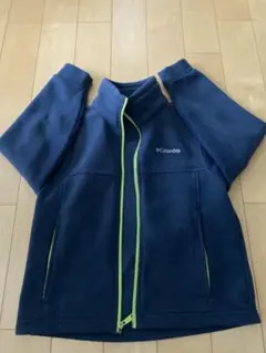 Columbia ネイビー フリースジャケット