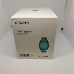 【稼働・未使用】NIXON TIME TELLER P ミント 廃盤 付属品完備