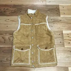 Dis University ディスユニバーシティ×シップス　やぎ革　ベスト　S