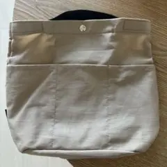 バッグインバッグ アンジェbon moment ベージュポーチ