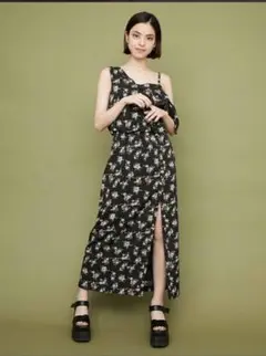◎EMODA 2wayスリットワンピース