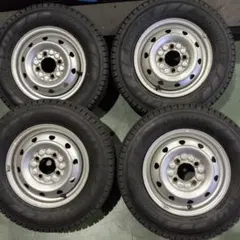 中古スタッドレス　スチールホイールセット145/80R12 80N 4本のサムネイル