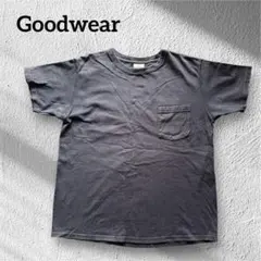 USA製 Goodwear グッドウェア ポケットTシャツ Lサイズ 厚手のサムネイル