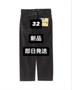 【新品】Schott オールドヒッコリー デニムパンツ　ブラック32のサムネイル