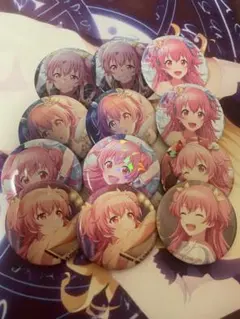 プロセカ　桃井愛莉　グリッター缶バッジ　まとめ売り