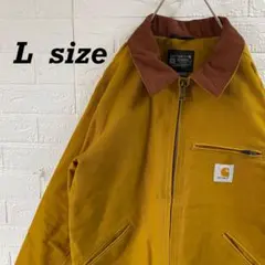 カーハート デトロイトジャケット　マスタードカラー　インポート品【値段相談◎】