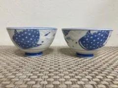 美濃焼　ご飯茶碗　飯碗　ジンベイザメのサムネイル
