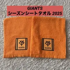 ジャイアンツ❤️シーズンシートタオル 2枚セット