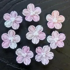 つまみ細工花 桜 パーツ 446