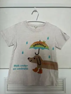 3can4on Tシャツ 110cm 犬柄 子供服