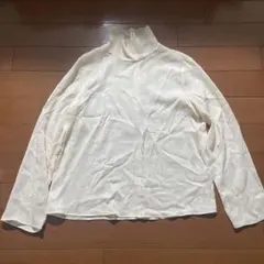 ZARA ホワイト タートルネック M