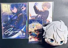 あんスタ 瀬名泉 フェイスポーチ 虹色ポートレート サイン色紙