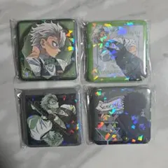 鬼滅の刃 モクテル コレクション ロト 不死川実弥 グリッター缶バッジ コンプ