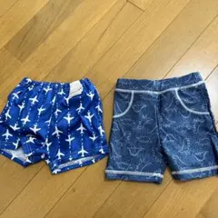 水着セット 飛行機柄 恐竜柄 80cm 90cm