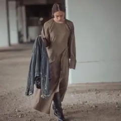新品 K3&co. OP Dress ヴィンテージ スリット ワンピース ドレスのサムネイル