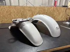 ホンダ シャリー リアフェンダー　鉄　初期タイプ　ホンダ純正部品　長期間保管品 ホンダ 田中商会直営店】初期型ダックス・シャリータイプ 鉄