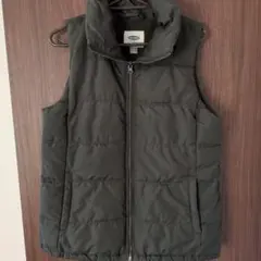 OLD NAVY ダウンベスト M ダークグリーン