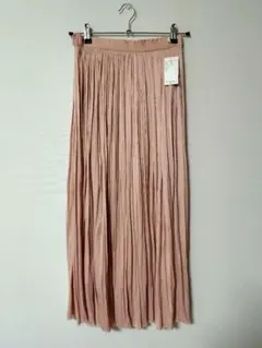 Te chichi ピンク プリーツロングスカート