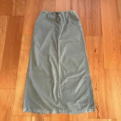 ZARA レディース ロングスカート カーキ Sサイズ