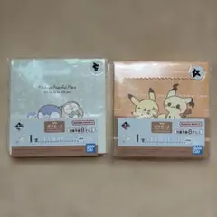 一番くじ ポケピース ハギレ風メモパッド 2点セット