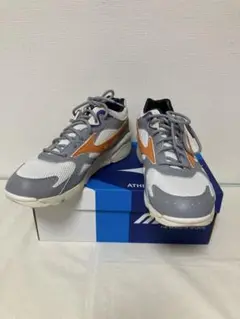 【美品】Mizuno SKY MEDAL Patta グレー/オレンジ
