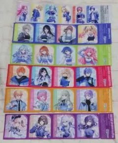 プロセカ　6種類　ローソン　クリアシート　セット