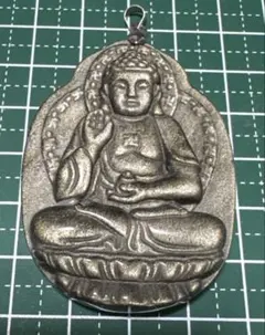 銅 細工 両面透かし彫り釈迦仏 辟邪 開運 風水 招財 置物 工芸品 装飾