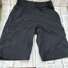 TOPVALU 黒 ハーフパンツ 140 短パン