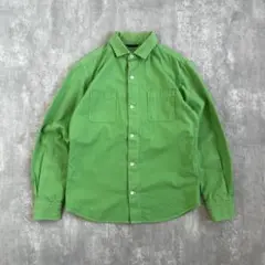 TOMMY HILFIGER　コットンミドルウェイト 　長袖シャツ　グリーン　M