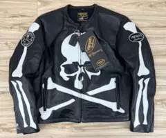 vanson×MASTERMIND WORLD ライダース レザージャケットのサムネイル