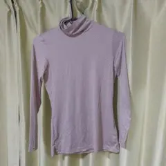 UNIQLO HEATTECH タートルネック L ベージュ・ドット