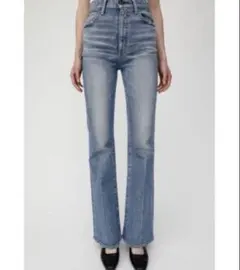 moussy 大人気mvsフレアデニムサイズ25 ライトブルー