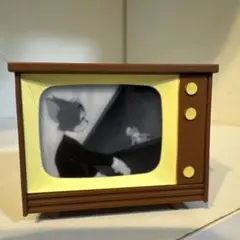 トムとジェリー　ミニチュアテレビ レトロスタイル