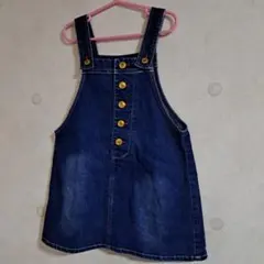 LAGKAＷ デニムジャンパースカート ワンピース　110