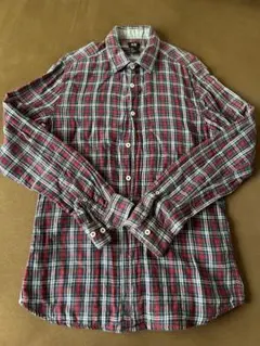 H&M チェック柄 長袖シャツ M