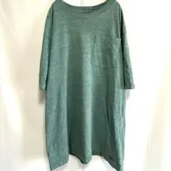 カーハート Tシャツ 半袖 クルーネック メランジ 3L相当 XL 緑コットン
