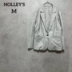 NOLLEY'S ノーリーズ☆刷目ストレッチテーラードジャケット 38 M